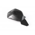 Motocorse Carbon Fiber Swingarm Guard with Lower Chain Guard (Shark Fin) for the Ducati Streetfighter V4